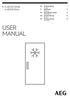 USER MANUAL AGE52516NW AGE52516NX