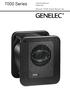 7000 Series. Operating Manual Käyttöohje. Genelec 7050C Active Subwoofer