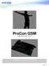 ProCon GSM GSM/GPRS SIIRTOLAITE