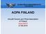 AOPA FINLAND. Aircraft Owners and Pilots Association of Finland