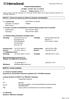 Käyttöurvallisuustiedote MVB000 INTERCARE 123 WHITE Versio no 2 Edellinen päivitys 03/12/11