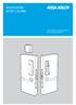 Asennusohje AL581 / AL480. ASSA ABLOY, the global leader in door opening solutions