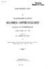 T \ 1 C S f f i o p i s t o u M a a n t i e t e e n L a i t o s SUOMEN VIRALLINEN TILASTO TILASTOLLINEN KATSAUS SUOMEN OPPIKOULUJEN