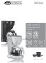 Kitchen. café invito // coffee maker white 1,5 litres // Type 2356, watt heating element for optimal performance //