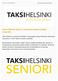 Taksi Helsinki Seniori -palvelukonseptin esittely messuilla