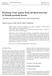 2 Samuli Joensuu et al the southern half of Finland, where annual precipitation in varied between 600 and 750 mm and annual runoff between 250