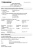 Käyttöurvallisuustiedote QZB000 INTERCRYL 525 WHITE Versio no 3 Edellinen päivitys 26/06/14