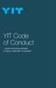 YIT Code of Conduct. tapamme toimia yhteisten arvojen ja sääntöjen mukaisesti