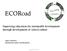 ECORoad. Improving education for sustainable development through development of school culture. Seppo Saloranta Hönttämäen koulu/ Koordinaattori