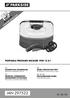 PORTABLE PRESSURE WASHER PDR 12 A1