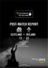 POST-MATCHREPORT SCOTLAND VS IRELAND GuinnesSixNations Round2 09/02/2019 BTMurayfieldStadium. Livedatareport