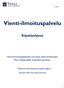 Vienti-ilmoituspalvelu