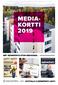 MEDIA- KORTTI 2019 NÄY ISÄNNÖINTILIITON MEDIOISSA KOTITALO & ISÄNNÖINTI-LEHTI