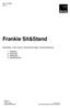 Frankie Sit&Stand. Käyttöohje / User manual / Bruksanvisningen / Brukerveiledning 1. FINNISH 2. ENGLISH 3. SWEDISH 4. NORWEGIAN. DOC Rev.