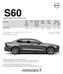 S60. volvocars.fi BUSINESS HINNASTO / PRISLISTA MY