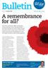 A remembrance for all?