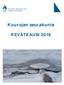 Kuurojen seurakunta KEVÄTKAUSI 2019