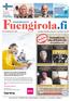 Fuengirola.fi. Tervetuloa tutustumaan! TAMMIKUUN VALOPILKKUJA. Pormestarin kuulumiset Sivu 10. Juicen sävelet Sivut 12 13