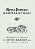 Royal Enfield. oy. TT BRANDT ab MOOTTORIPYÖRÄT. Pääedustus Suomessa. Fabianinkatu. Puhelin. Helsinki RCVYAI ENFIEIO