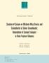 Sorption of Cesium on Olkiluoto Mica Gneiss and Granodiorite in Saline Groundwater; Retardation of Cesium Transport in Rock Fracture Columns