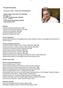 Current employment Lappeenranta University of Technology, Business school, professor of science, technology and transformation of modern societies.
