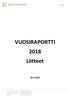 VUOSIRAPORTTI 2018 Liitteet