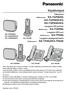 Käyttöohjeet KX-TGP600G KX-TGP600CEG KX-TGP600UKG KX-TGP600 KX-TPA60 KX-TPA65/KX-TPA68. Tukiasema. Langaton SIP-puhelin. Langaton SIP-luuri