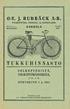 TUKKUHINNASTO. O*Y. J. RUDBÄCK A*B. POLKUPYÖRÄ, URHEILU- ja SÄHKÖLIIKE. POLKUPYÖRISTÄ, POLKUPYÖRÄNOSISTA, KOKKOLA RUDBÄCK.