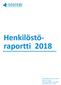 Henkilöstö- raportti 2018