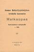 Suomen Matkailijayhdistyksen. haaraosaston. Jyväskylän. Matkaopas. matkustaville. Keski-Suomcssa. v Jyväskylässä Hinta 10 p.