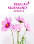 REKOLAN SEURAKUNTA KESÄ 2019