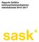 Raportti SASKin kehitysyhteistyöohjelman toteutuksesta