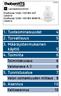 1. Tuoteominaisuudet 4 2. Turvallisuus 5 3. Määräystenmukainen käyttö 5 4. Toiminta 6