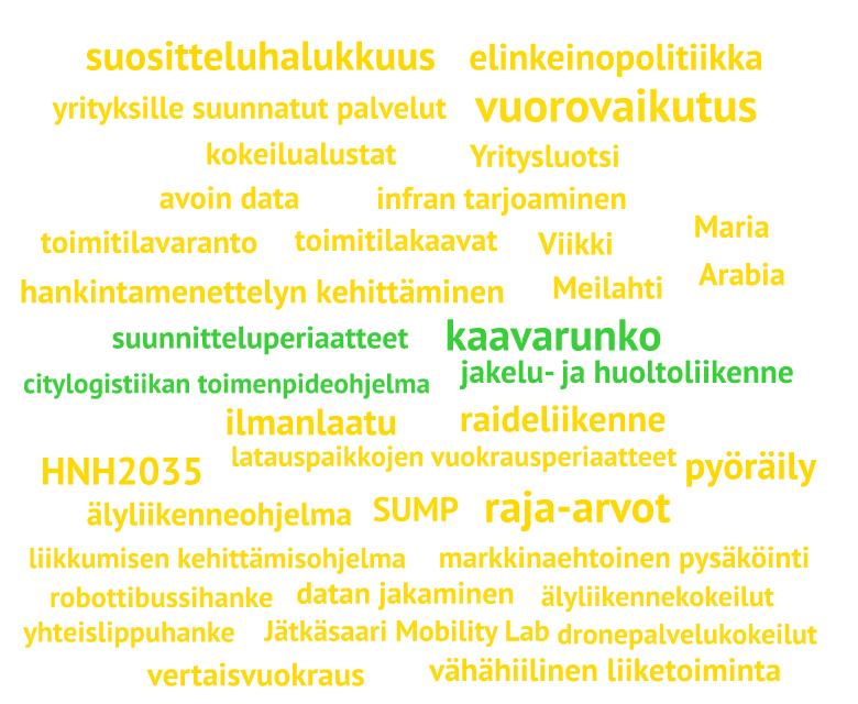 Helsingin tulee olla Suomen paras kaupunki yrityksille. Urbaani ympäristö tarjoaa hyvän kasvualustan yritysten innovaatiotoiminnalle ja vetovoimaisen asuinympäristön työvoimalle.