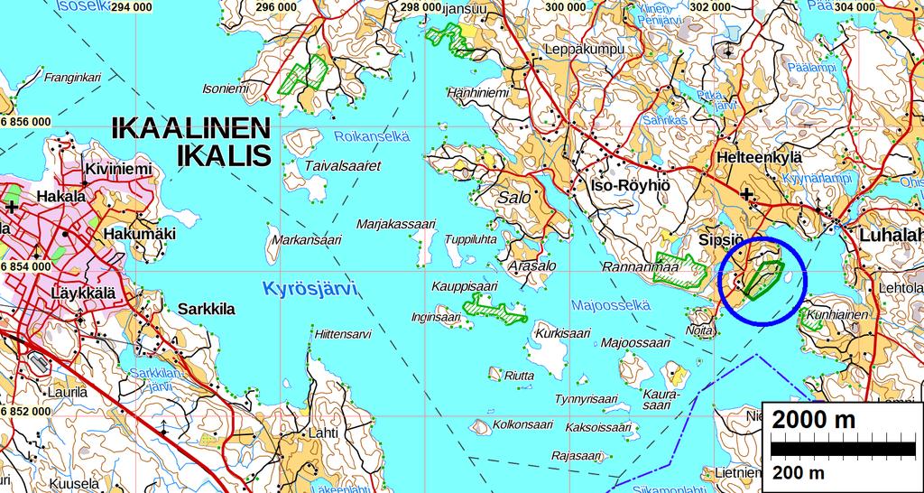 Sisältö Perustiedot... 2 Yleiskartat... 3 Vanhoja karttoja... 4 Inventointi... 6 Tulos... 7 Lähteet... 7 Kuvia... 8 Kansikuva: Kaava-alueen koillisosa on nurmella olevaa peltoa.