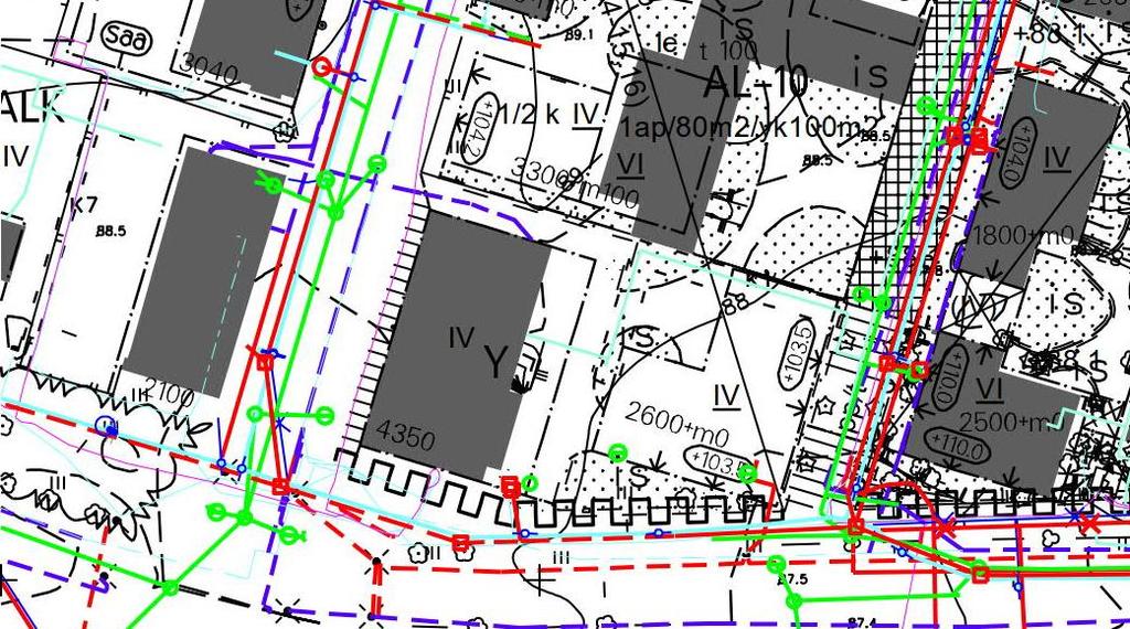 9 ginosiin. Rovakadun saneerauksen myötä kevyen liikenteen mahdollisuudet ovat keskustan alueella parantuneet.
