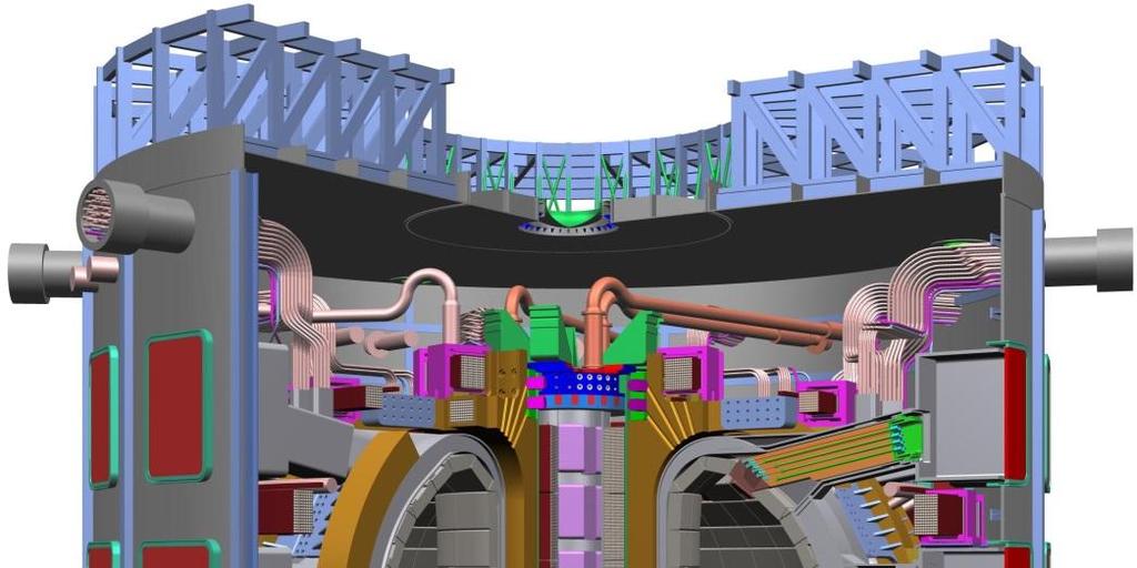 Maailman ensimmäinen fuusioreaktori ITER Kryostaatti SC Magneetit