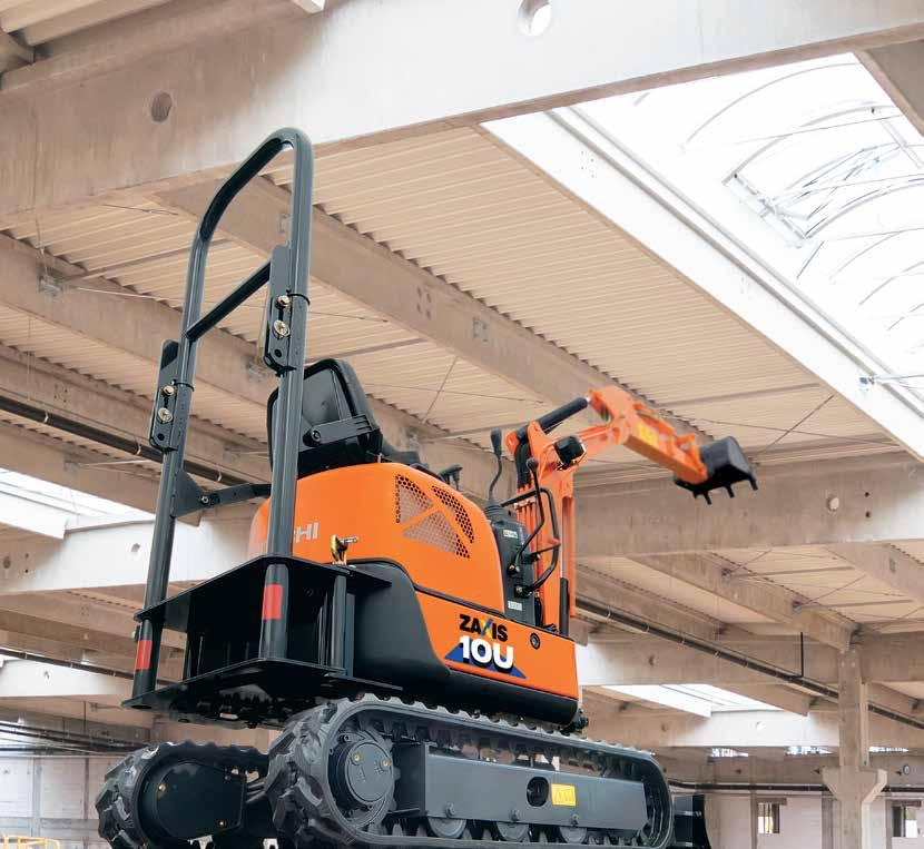 ZAXIS-6-sarja HYDRAULINEN KAIVUKONE Mallikoodi : ZX10U-6 Moottoriteho