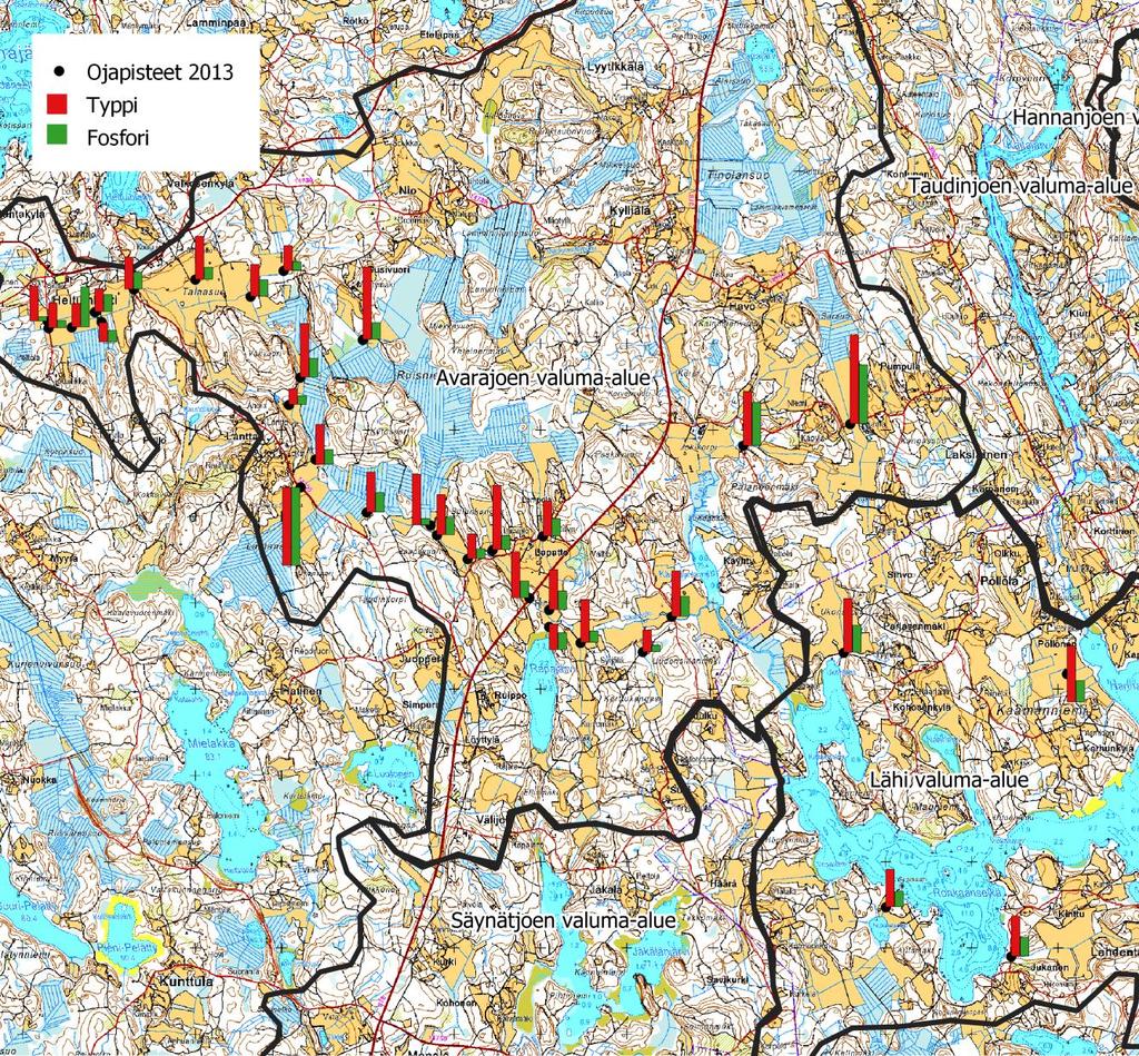 Kosteikoiden, altaiden ym. virtausesteiden rakentamisella pyritään ulkoisen kuormituksen pienentämiseen.