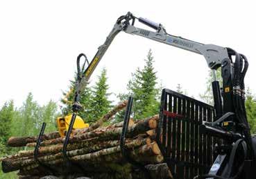Täydelliset metsäyhdistelmät Trejon Multiforest tarjoaa laajan valikoiman metsäperävaunuja ja kuormaimia, mikä antaa sinulle