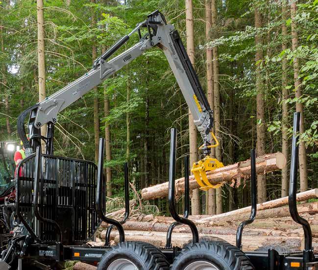 S-Line-kuormaimet S-Line-kuormaimet ovat metsäaattilaisen valinta silloin, kun kuormataan paljon puutavaraa ja tehdään pitkää työpäivää.
