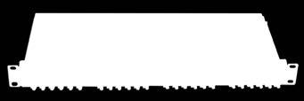 Etupaneelissa on 18 high density duplex LC-adapteria. Moduulista on A- ja B-polariteetin runkokaapeleille omat versiot.