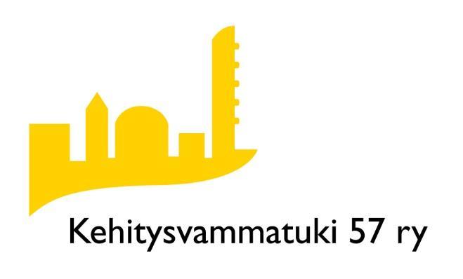 Kehitysvammatuki 57 ry Läntinen Brahenkatu 2, 4.
