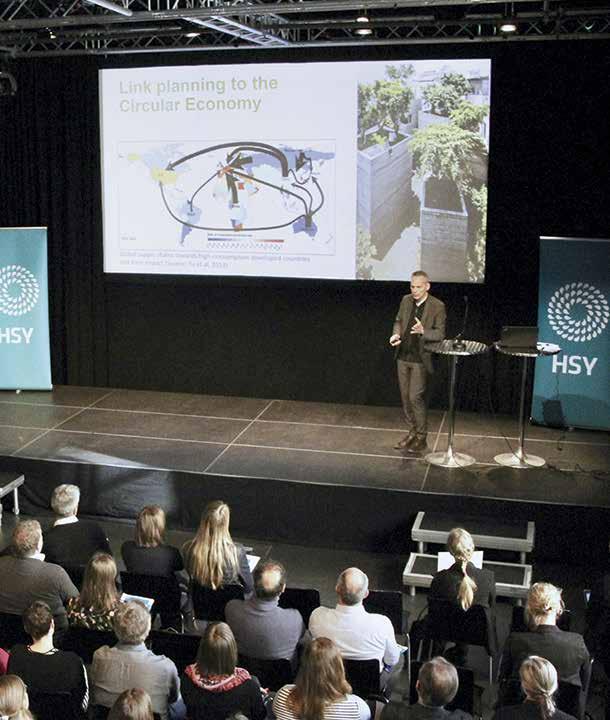 Helsingin kaupungin tulevasta ympäristötalosta ja sen pysäköintiratkaisuista sekä jakamistalouden pilotista Liiteristä, josta kaupunkilaiset voivat lainata arjen