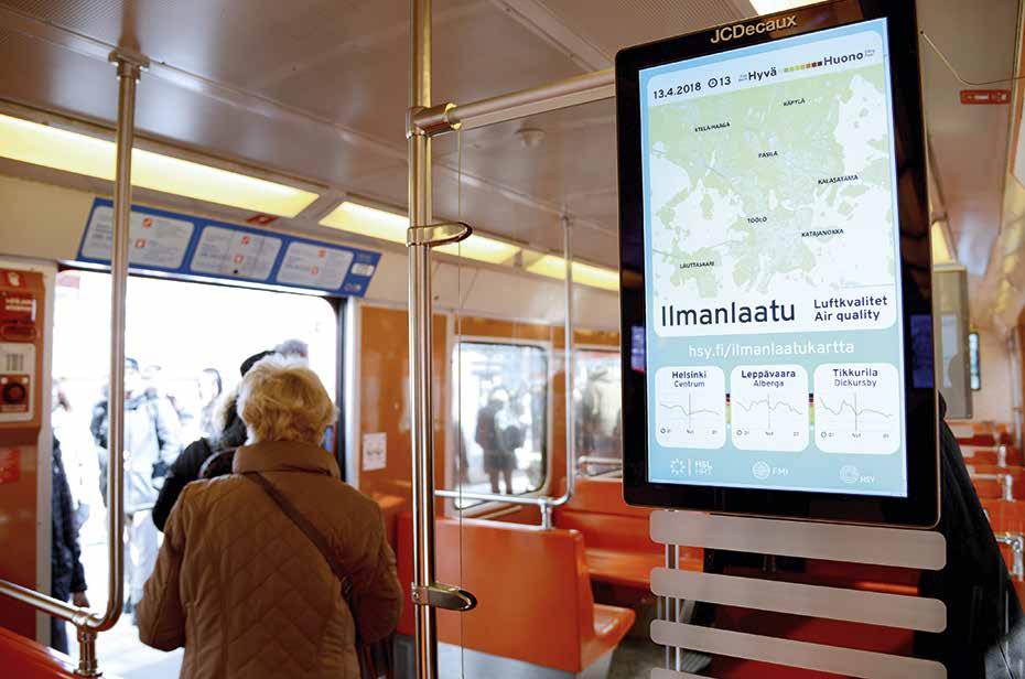 tunnin ennusteet. ANU KOUSA, ilmansuojeluasiantuntija, HSY Uusi ilmanlaatukartta näyttää ilmanlaadun nykyistä tarkemmin koko pääkaupunkiseudulla.