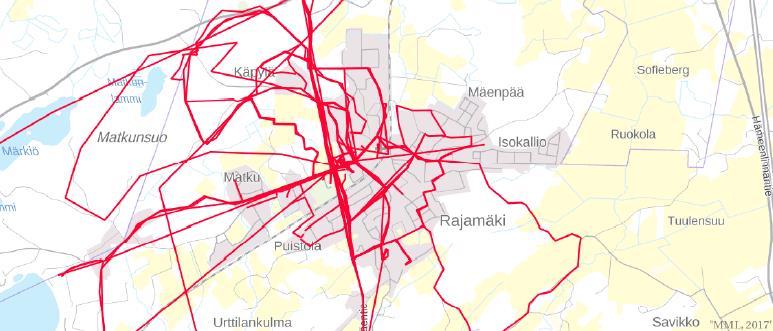 Kaukaisemmista kohteista erityisesti Käpylännummi erottautui.