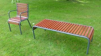 Pöydän pituus 1800 mm Pöydän halkaisija 800 mm Tuoli ja penkki: 20 x 45 mm, maalattu
