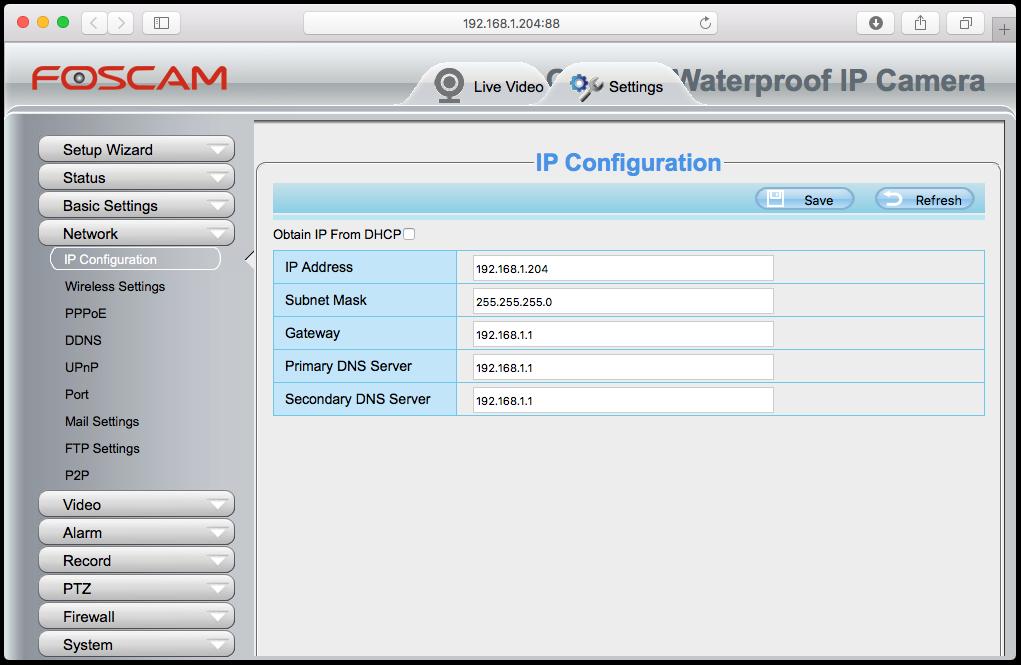 25 7.2.2 Foscam Web client Foscam Web client on myös Foscamin asennus-cd:n mukana tuleva ohjelma, jonka avulla pystyy esimerkiksi kääntämään kameroiden kuvaussuuntaa,