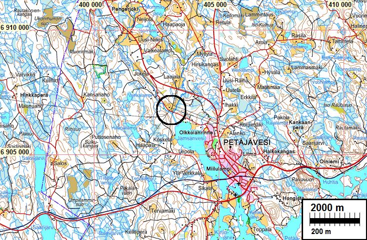 2 Sisältö Perustiedot... 2 Yleiskartat... 3 Inventointi... 3 Tulos... 7 Kansikuva: Tutkimusaluetta kuvattuna Pohjolan talon pellolta kaakkoon, Merovenjoen yli.