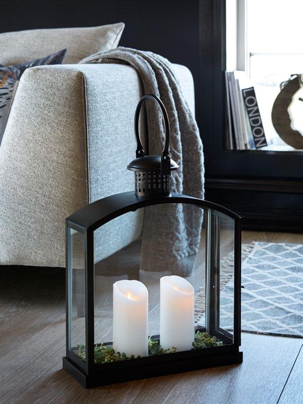 FLAME LED PÖYTÄKYNTTILÄ valkoinen K15 Ø7 cm 22270